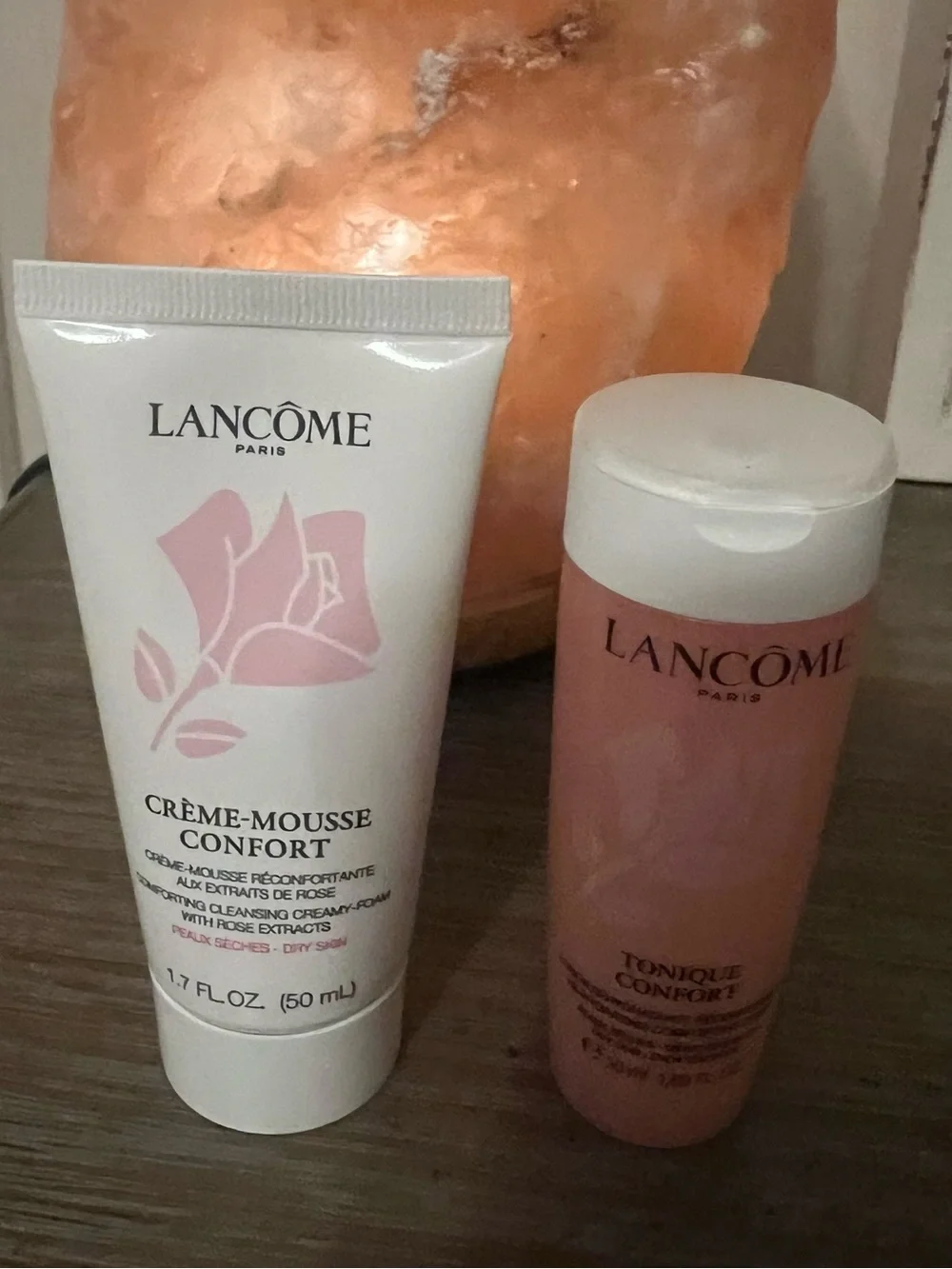 Lancome Pink Crème-Mousse Confort & Pink Tonique Confort Duo